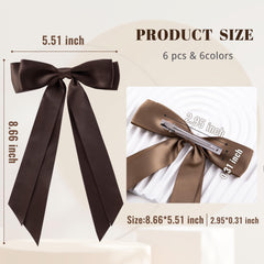 hisial neutral color range of bows displayed to show mix-and-match options