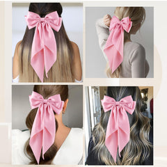 hisial bow styled with wedding outfit enhances romantic accessory look