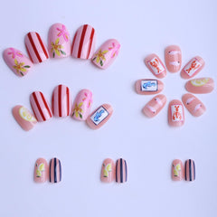 HIXENIFY seahorse and fish design top view demonstrating playful summer style