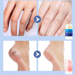 HJXUQIME blue repair stick texture close-up smoothing rough skin