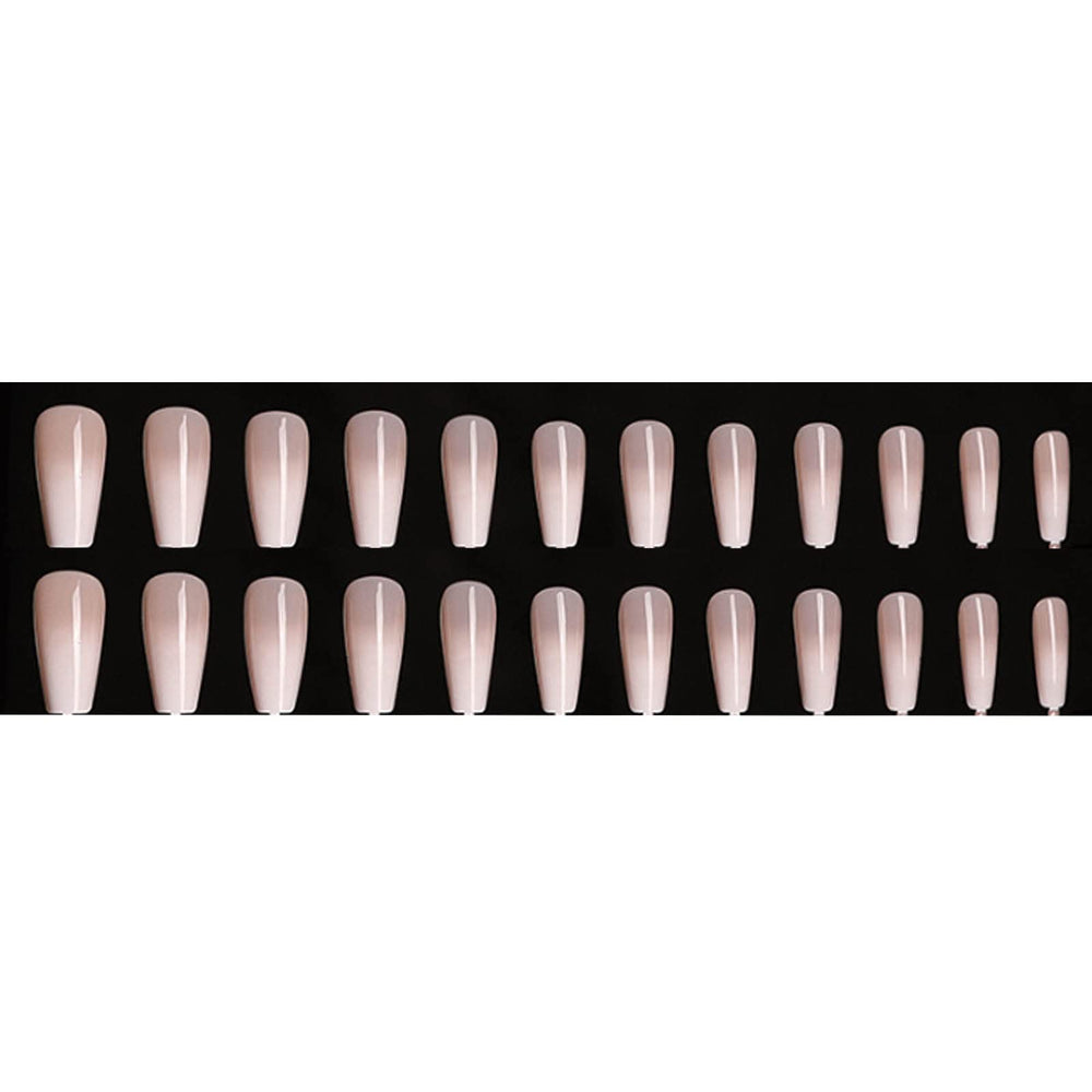 Hkanlre close-up of jelly texture on nail tip highlighting glossy natural-looking finish