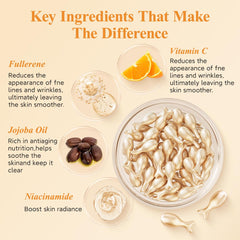 HKH serum texture drop on skin showing lightweight absorption and hydration benefit