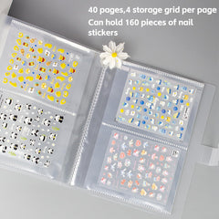 HLQHXWHZT sticker book inside a salon bag showing portability benefit