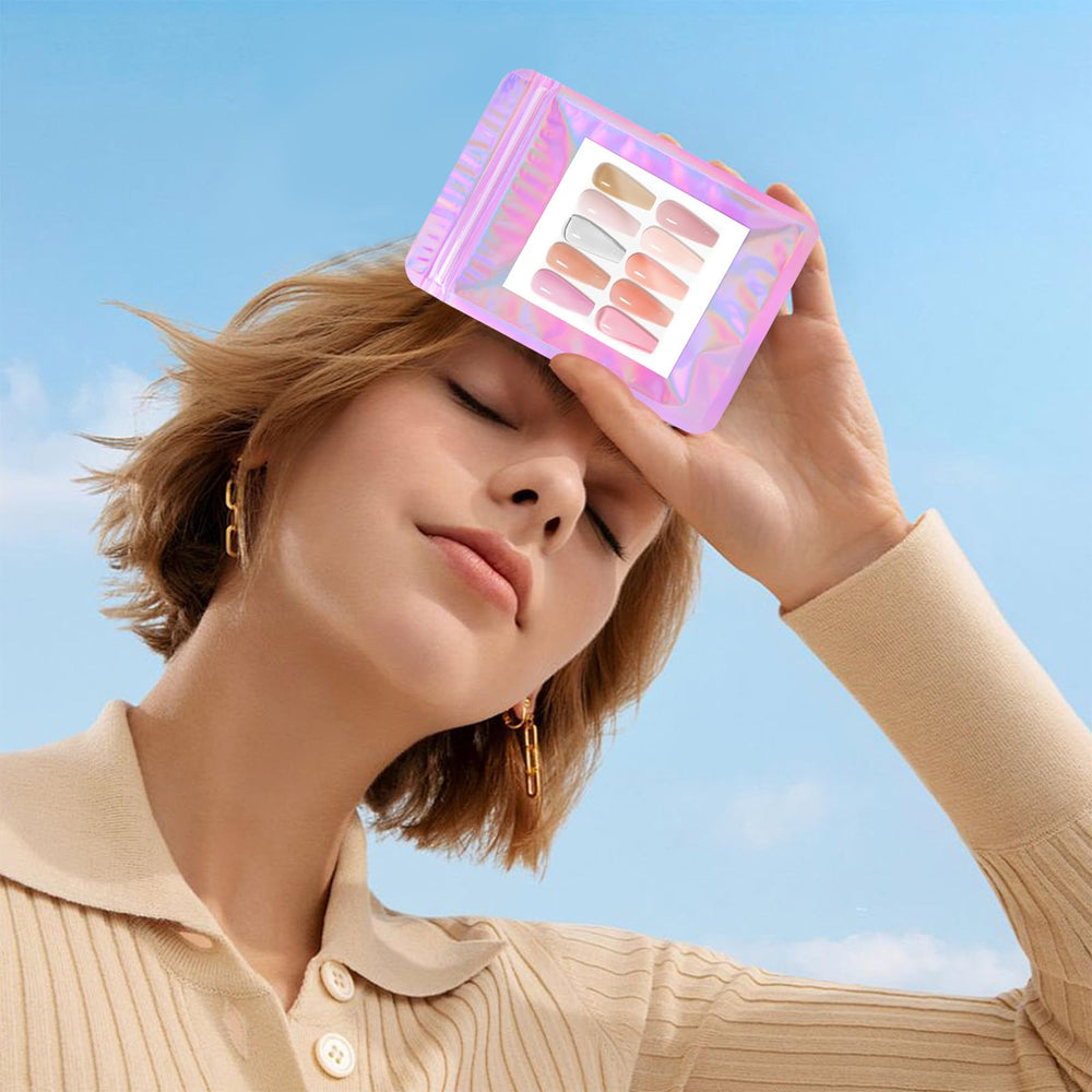 HLQHXWHZT transparent window detail highlighting product visibility