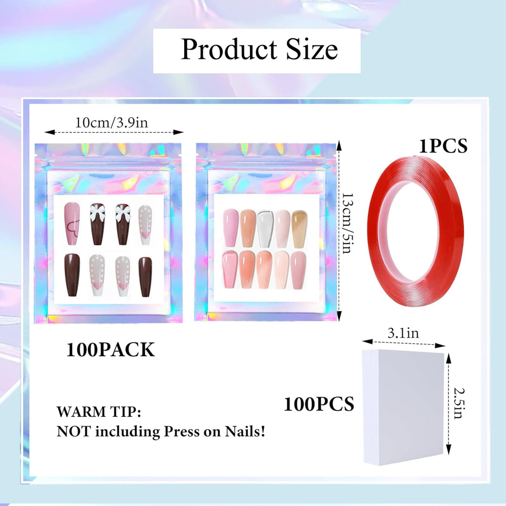 HLQHXWHZT white pearl cardstock inserts highlighting neat presentation