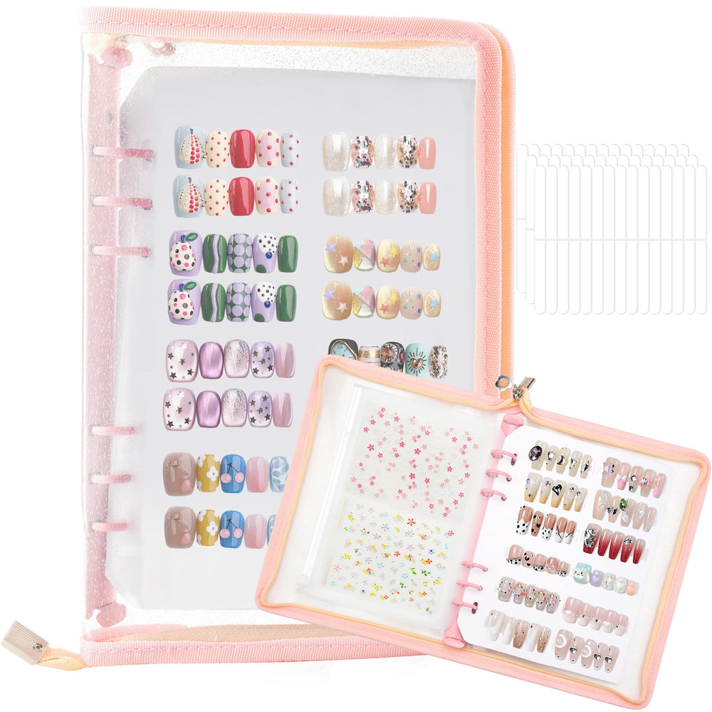 HLQHXWHZT front cover of zipper binder showing neat storage benefit