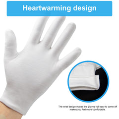 HMNYSOL gloves worn during overnight moisturizing for hydration