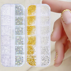 HNUIX application tools and pieces with tweezers and dotting pen for precise placement