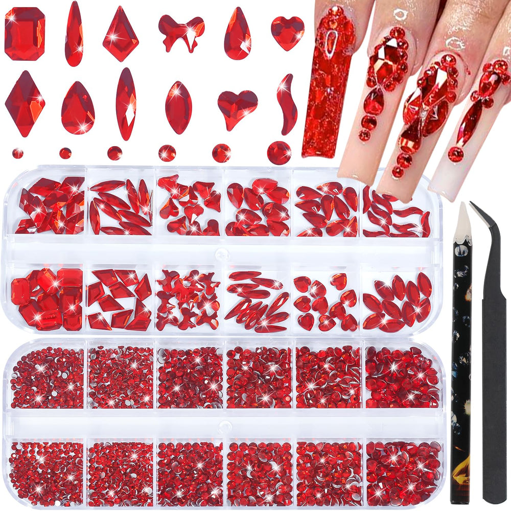 HNUIX front packaging showing red gem boxes and included tools for quick start