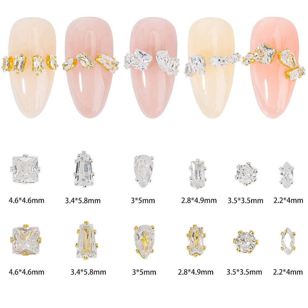 HNUIX manicure lifestyle scene showcasing polished nails with gems