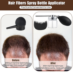 Hohean hairline optimizer attachment demonstrating targeted placement for natural edges