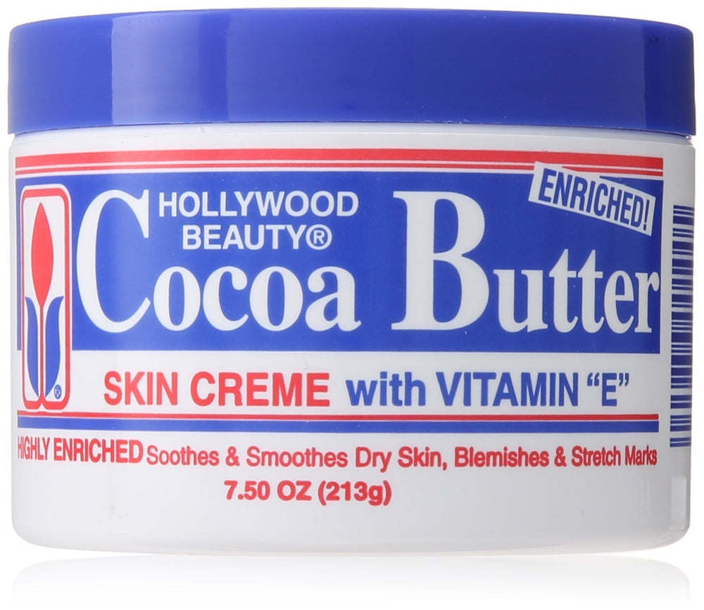 Hollywood Beauty jar front showing product and easy daily moisturizing