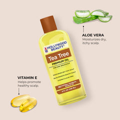 Hollywood Beauty oil glistening on skin closeup showing smooth absorption