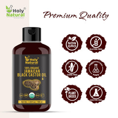 Holy Natural on bathroom vanity staged in lifestyle setting to show daily routine compatibility