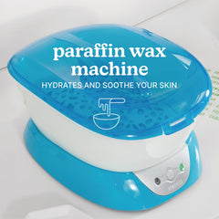 Homedics ParaSpa locking lid detail demonstrating secure, spill-resistant safety