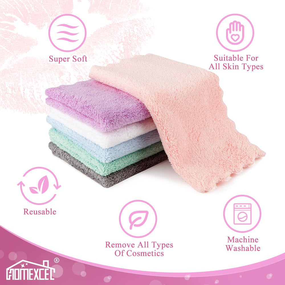 HOMEXCEL cloths inside mesh wash bag ready for easy machine washing