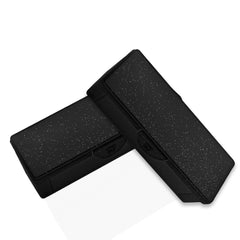 HomeyEra front closed box showing clear visibility and compact storage benefit