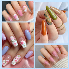 HomTop lifestyle image of home salon setup inspiring creative nail designs
