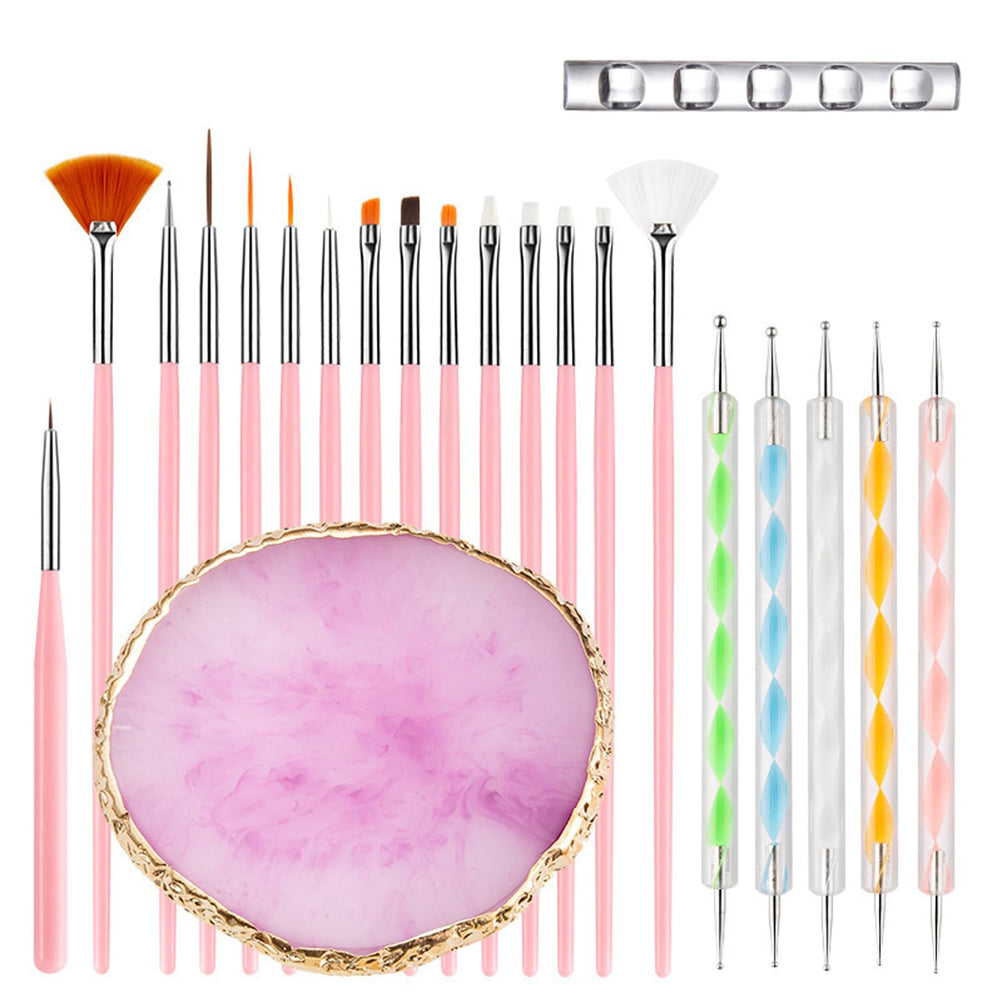 HomTop kit front view showing organized tools and palette for easy access