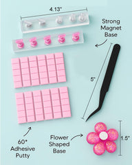 HomTop size comparison with fingers showing scale and ergonomic use