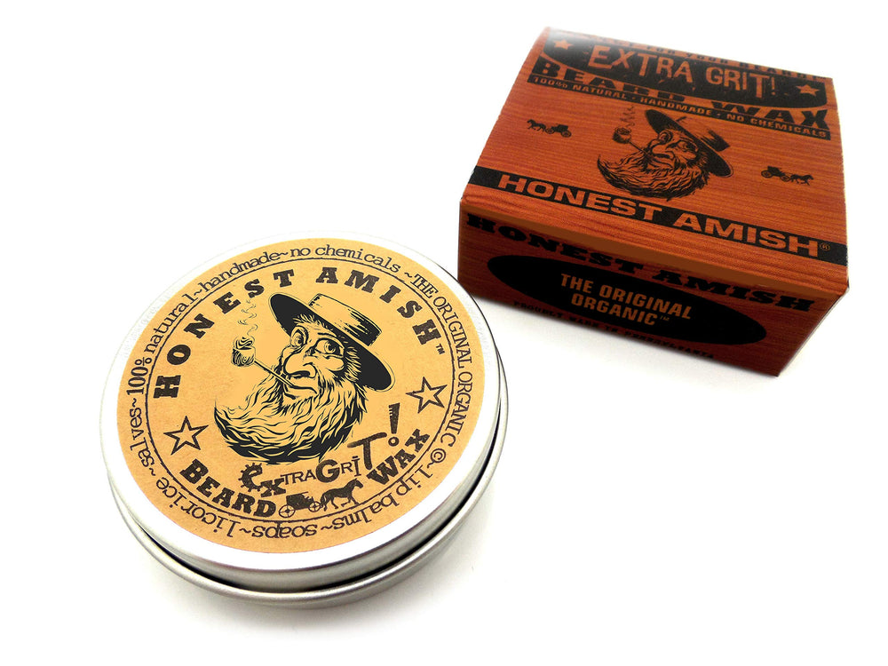 Honest Amish extra grit in hand application demonstrating easy warming and even spread