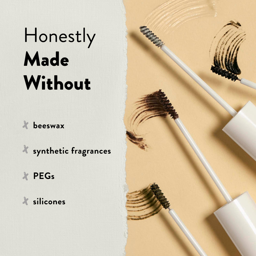Honest Beauty product label and ingredients list emphasizing clean, EWG-verified formulation benefit