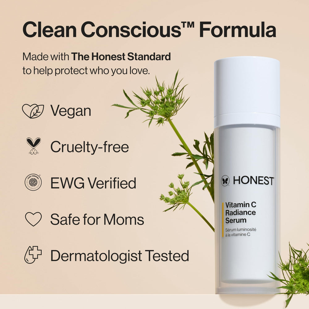 Honest Beauty applied on hand demonstrating quick absorption and hydrating feel