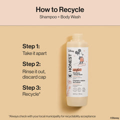 The Honest Company bottle styled with botanicals showcasing natural extracts and soothing benefits
