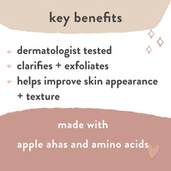 The Honest Company used on pregnant belly illustrating gentle, full-body safe cleansing