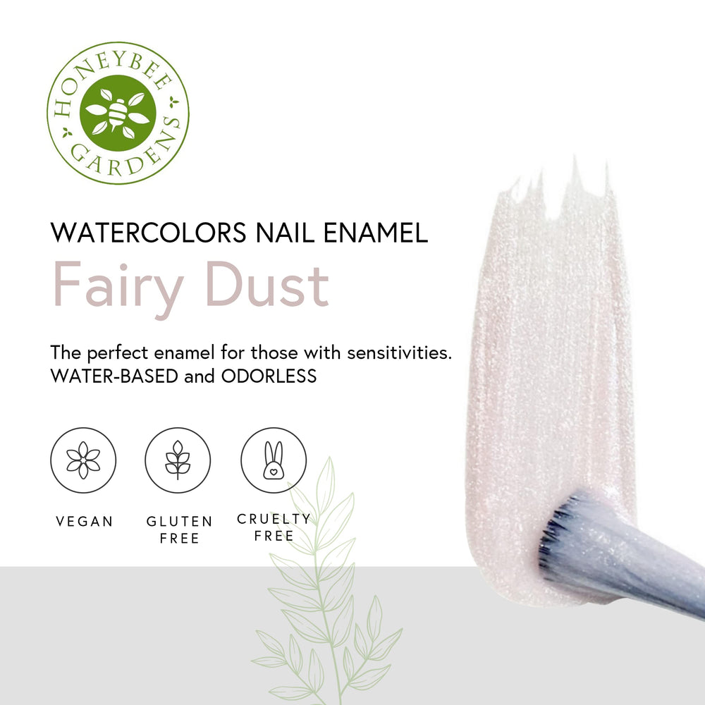 Honeybee Gardens brush close-up demonstrating smooth, streak-free application benefits