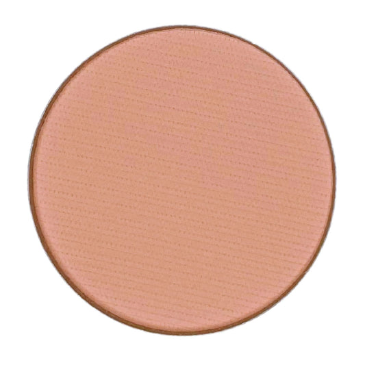 Honeybee Gardens Cameo front pan showing matte warm pale rose shade for versatile looks