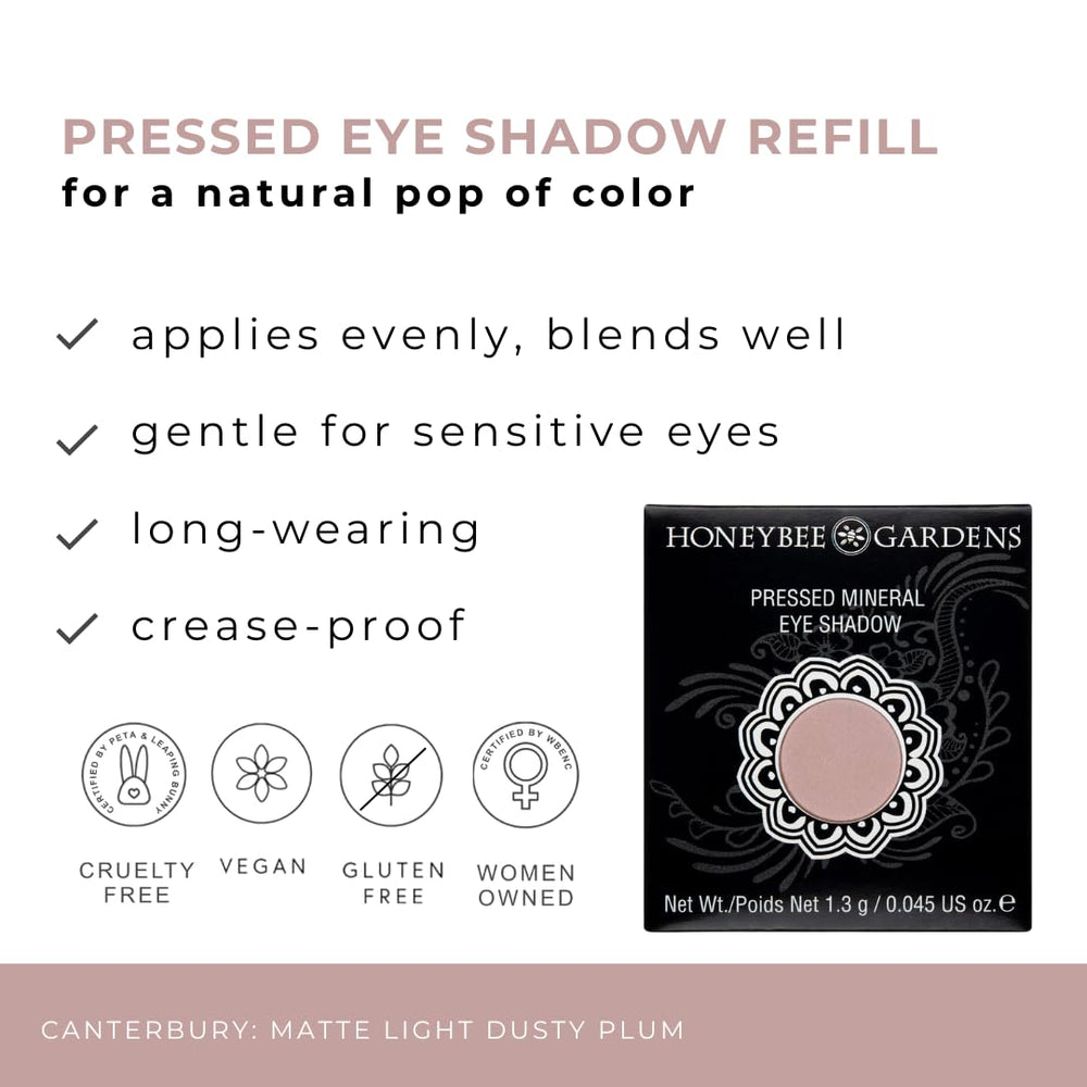 Honeybee Gardens Canterbury texture close-up revealing fine-milled powder for smooth blending