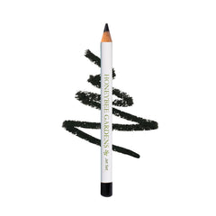Honeybee Gardens front view of Jet Set Black pencil showing sleek profile and benefit of easy storage