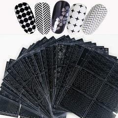 HONGCAUP front packaging showing 144-piece stencil set and variety