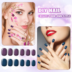 Honoson display of different nail shapes and sizes offering versatile fit options