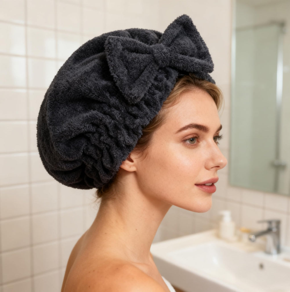 HOPESHINE close-up microfiber texture highlighting absorbency and softness benefit