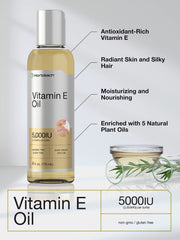 Horbäach oil drop on skin showing smooth texture and quick absorption benefit