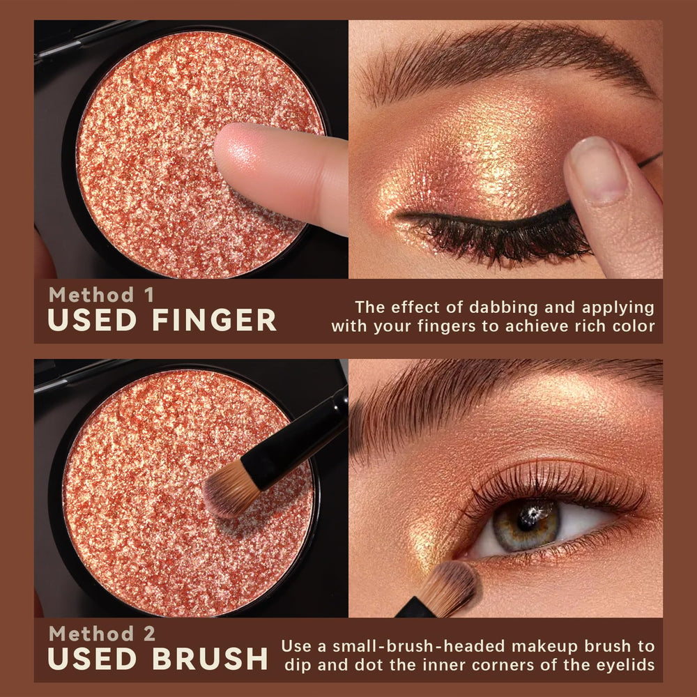 HOSAILY fingertip swatch demonstrating intense payoff and easy application