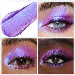 HOSAILY applied to inner eye corner brightening eyes for instant luminous highlight benefit