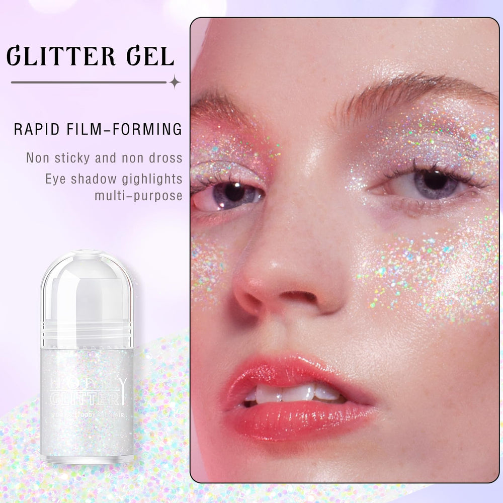 HOSAILY chunky sequin texture showing holographic flakes for multidimensional shine