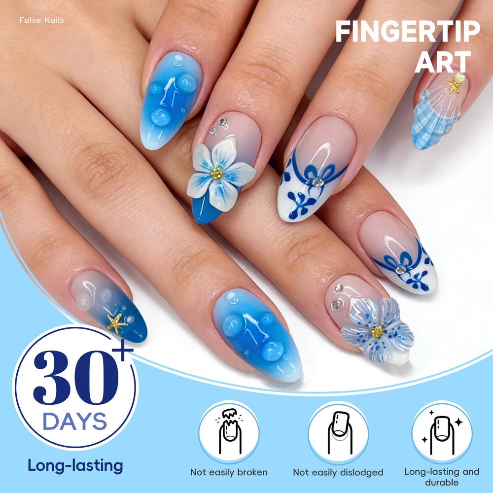 HOSAILY close-up of 3D flower detail highlighting textured design and charm