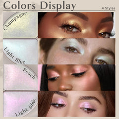 HOSAILY close-up texture of holographic shimmer showing fine sparkle