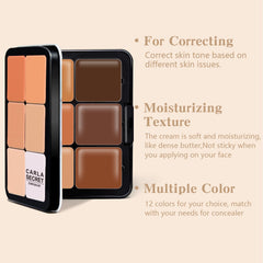 HOSAILY creamy texture close-up demonstrating smooth blendable formula for seamless finish