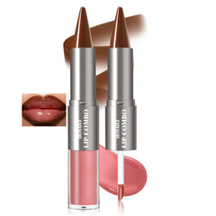 HOSAILY front packaging showing compact dual-ended lip kit and benefits