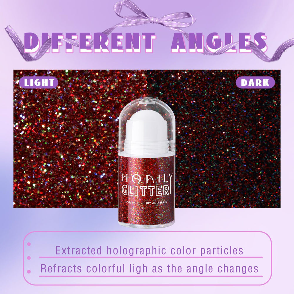 HOSAILY used as hair streak delivering shimmering color accents and easy styling