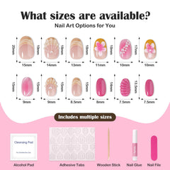 HOSAILY nails on hand during application showing scale and comfortable short almond fit