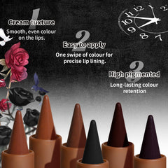 HOSAILY lip size comparison on model showing visual plumping effect