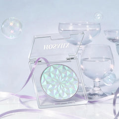 HOSAILY mermaid lifestyle festival look showing long-lasting holographic eye sparkle