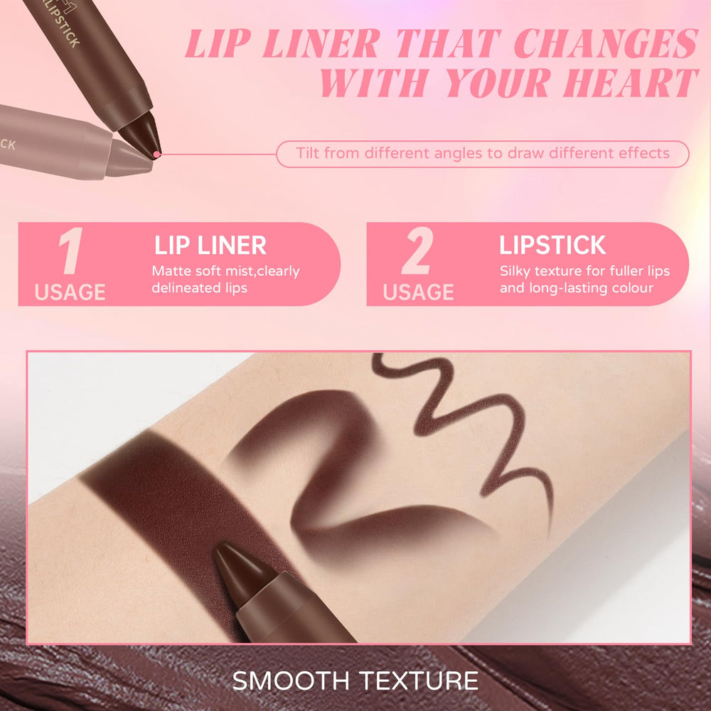 HOSAILY open duo showcasing both liner and oil for combined ombré use