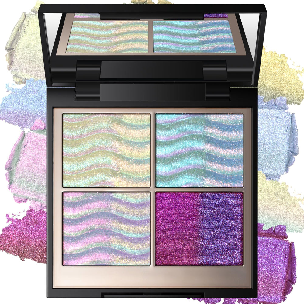 HOSAILY palette front packaging showing compact design and colors benefit travel-ready